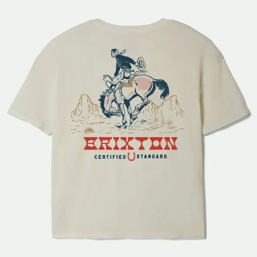 Brixton Ride Em Vintage T-Shirt — image 2 of 3